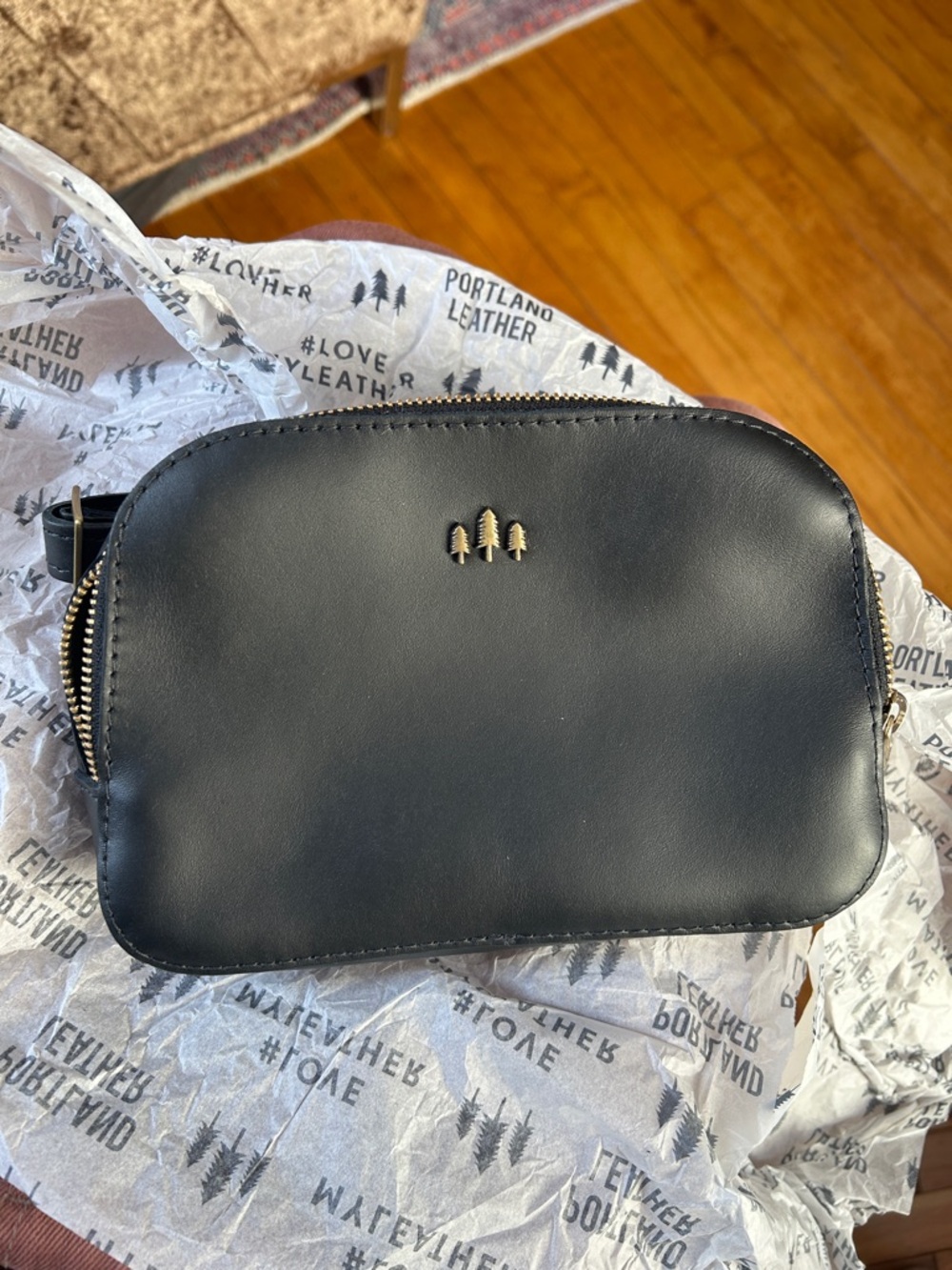 Black PLG Scarlett sling bag